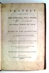 TRAVEL  DRUMMOND, ALEXANDER. Travels through Different Cities of Germany, Italy, Greece, and Several Parts of Asia.  1754